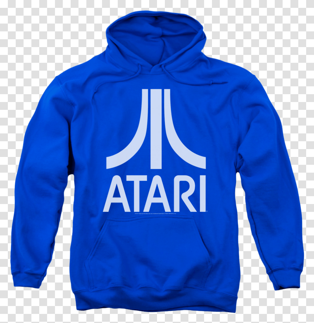 Atari Logo Hoodie Atari, Clothing, Apparel, Sweatshirt, Sweater Transparent Png