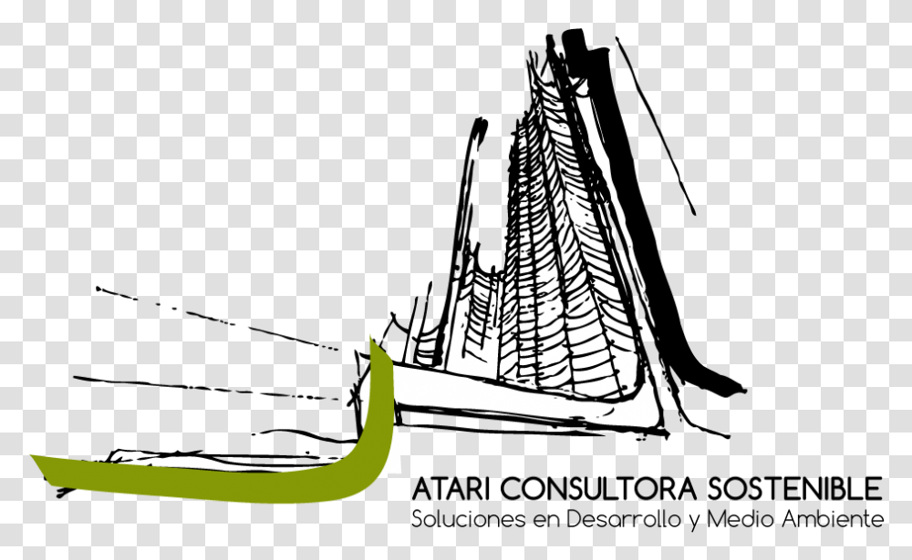 Atari Logo Illustration, Drawing, Building, Outdoors Transparent Png