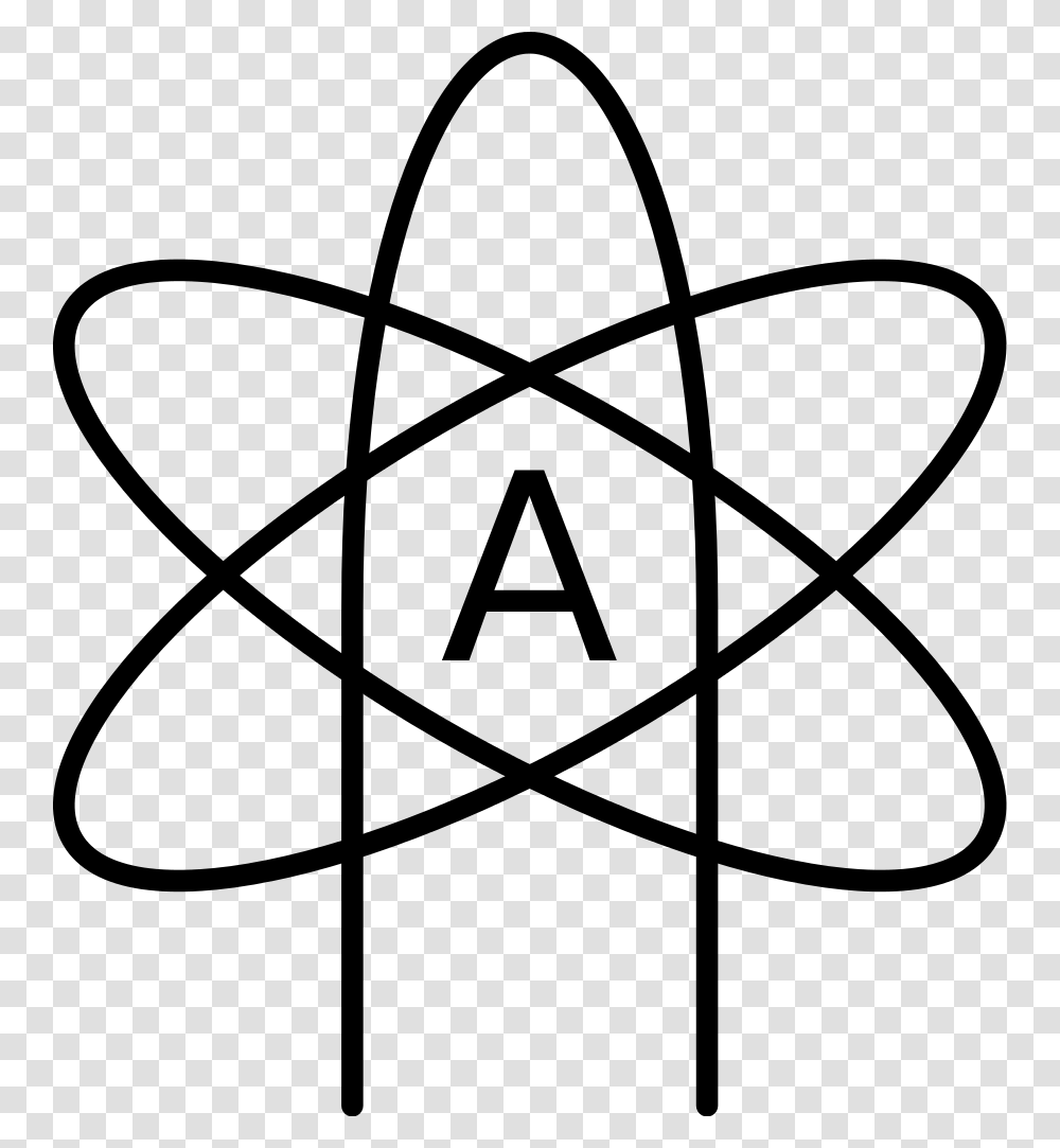 Atheist Symbol Atom Logo, Gray, World Of Warcraft Transparent Png