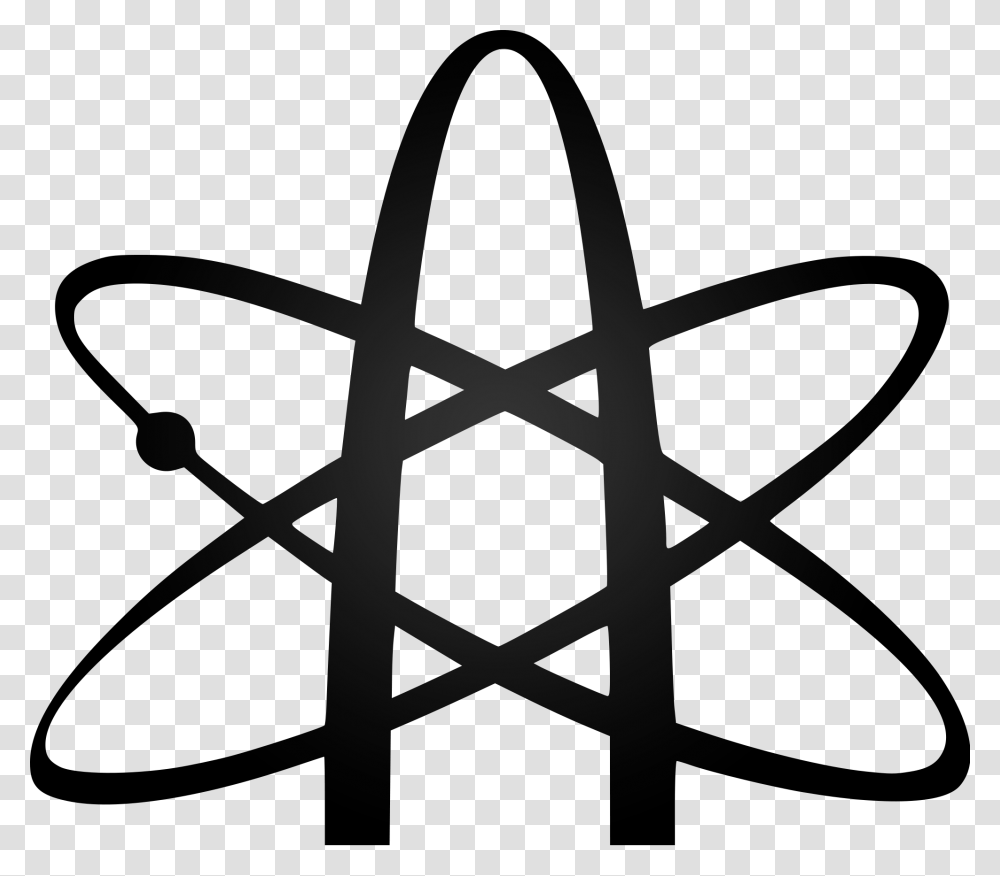 Atheist Symbol, Cross, Silhouette, Stencil Transparent Png