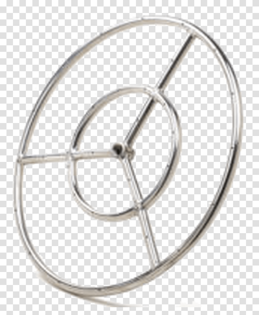 Athena 3 Spokes Stainless Steel Fire Pit Rings Circle, Symbol, Logo, Trademark, Stencil Transparent Png