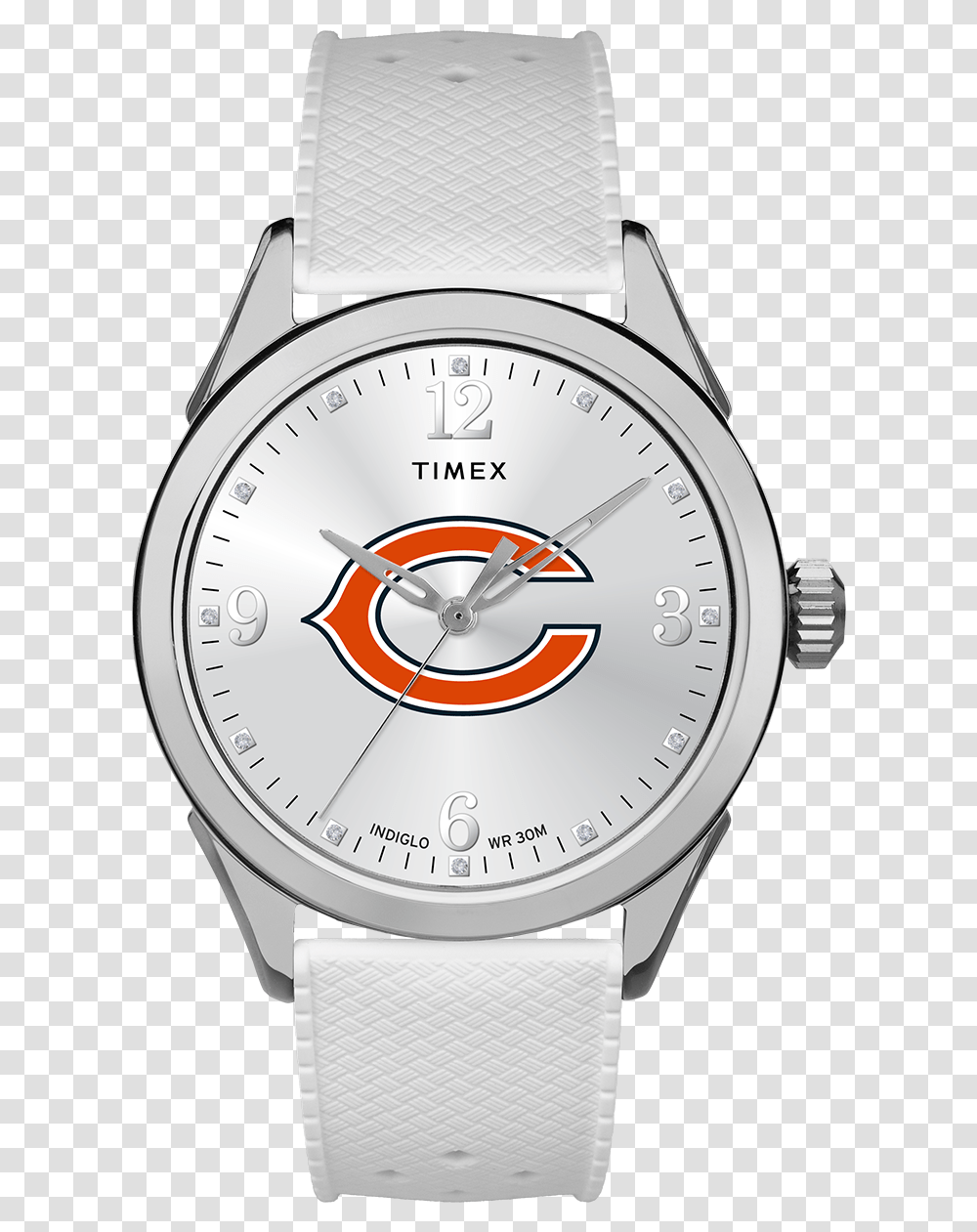 Athena Chicago Bears Large Analog Watch, Wristwatch, Clock Tower, Architecture, Building Transparent Png