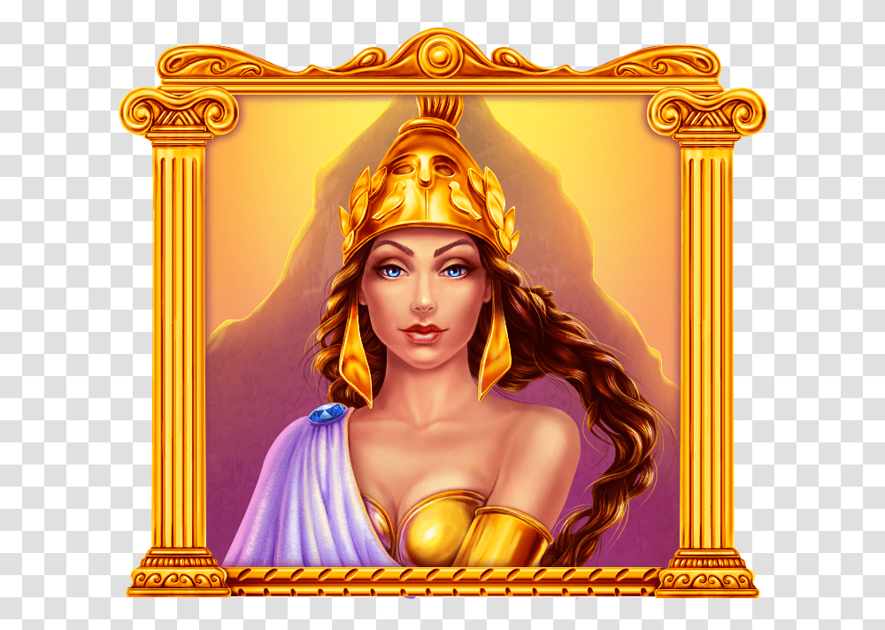 Athena Goddess, Person, Painting, Building Transparent Png