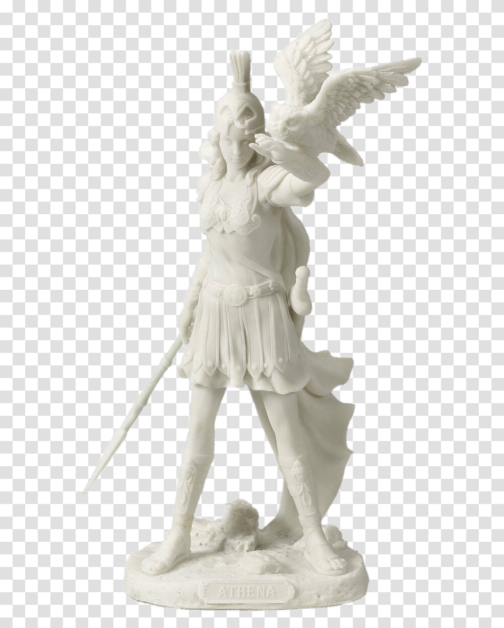 Athena White Figurine Clip Arts Athena Statue, Sculpture, Person, Human Transparent Png