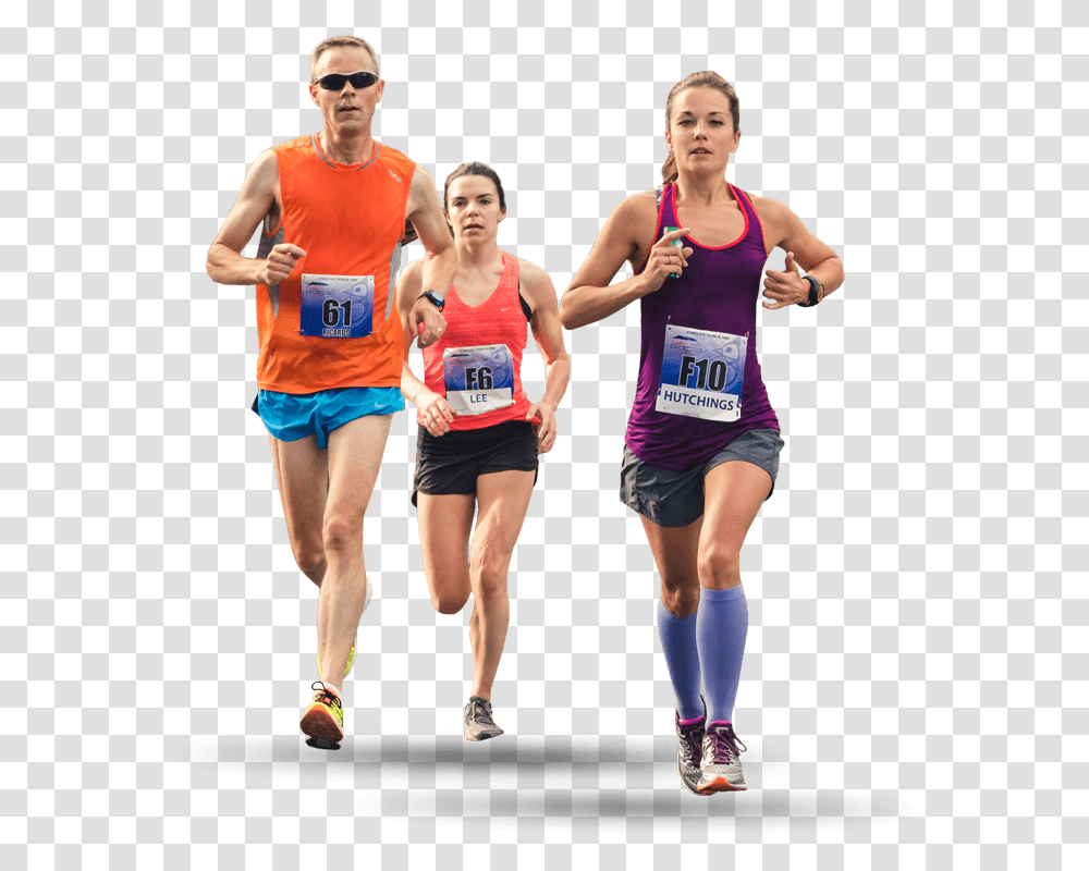 Athlete Marathon Runners, Person, Shorts, Running Transparent Png