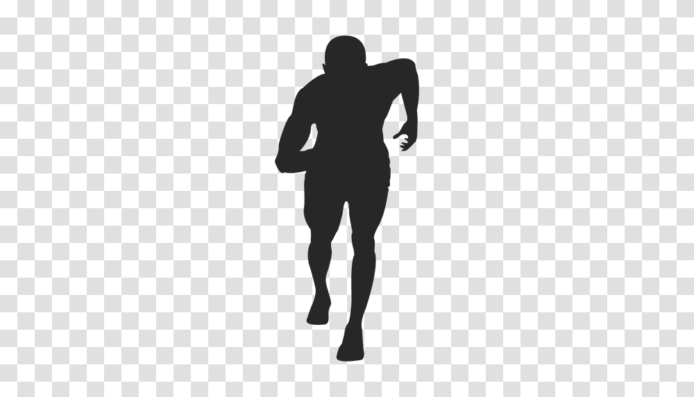 Athlete Running Silhouette, Person, Word, Light, Outdoors Transparent Png