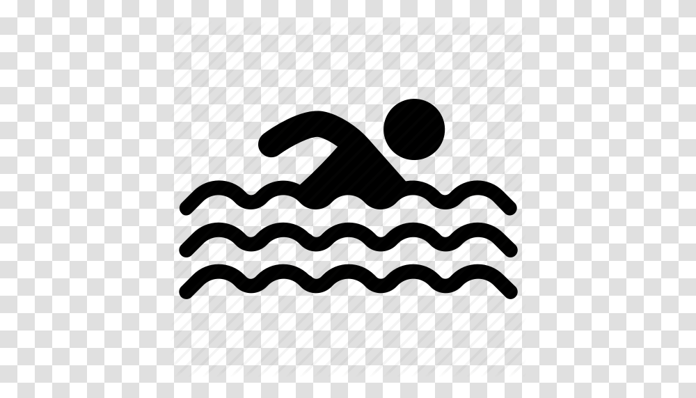Athlete Sea Sport Swim Swimmer Swimming Swimming Pool Icon, Piano, Leisure Activities, Musical Instrument Transparent Png