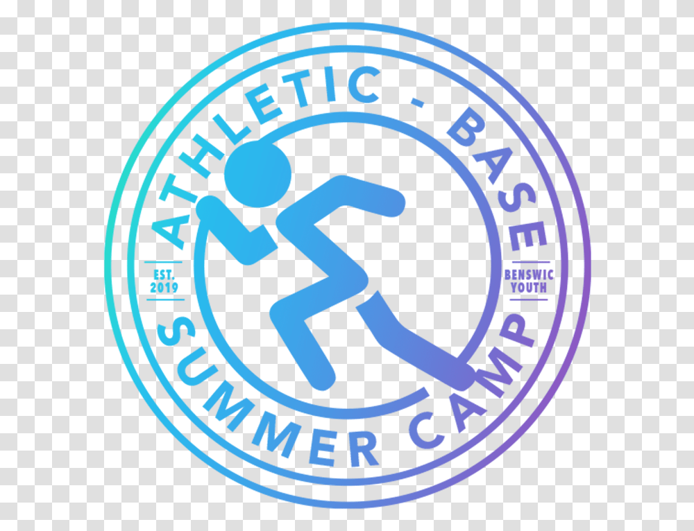 Athletic Base Summer Camp Logo Benswic Circle, Symbol, Trademark, Text, Number Transparent Png