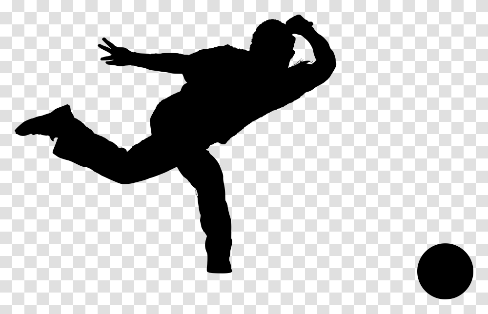 Athletic Dance Move Bowling Silhouette, Gray, World Of Warcraft Transparent Png