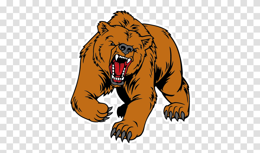 Athleticknit Logos For Your Custom Jerseys And Teamwear Red Bear, Tiger, Wildlife, Mammal, Animal Transparent Png