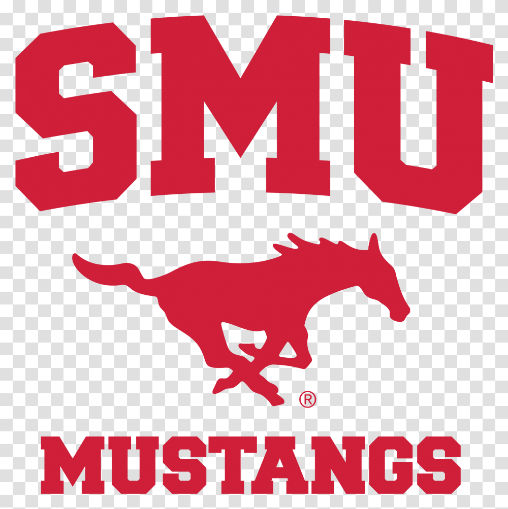 Athletics And Spirit Logos Smu Southern Methodist University Logo, Poster, Advertisement, Text, Flyer Transparent Png