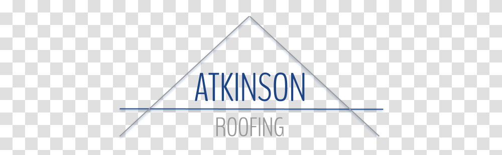 Atkinson Roofing Logo 2 Triangle, Sign, Trademark Transparent Png