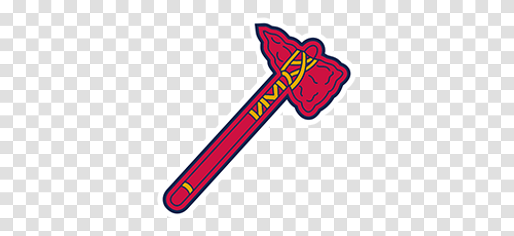 Atlanta Braves Emoji, Key, Hammer, Tool, Baseball Bat Transparent Png