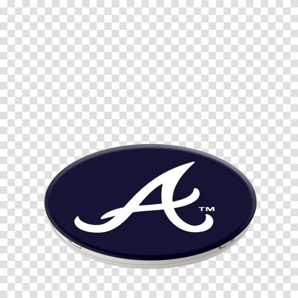Atlanta Braves Popsockets Grip, Label, Logo Transparent Png