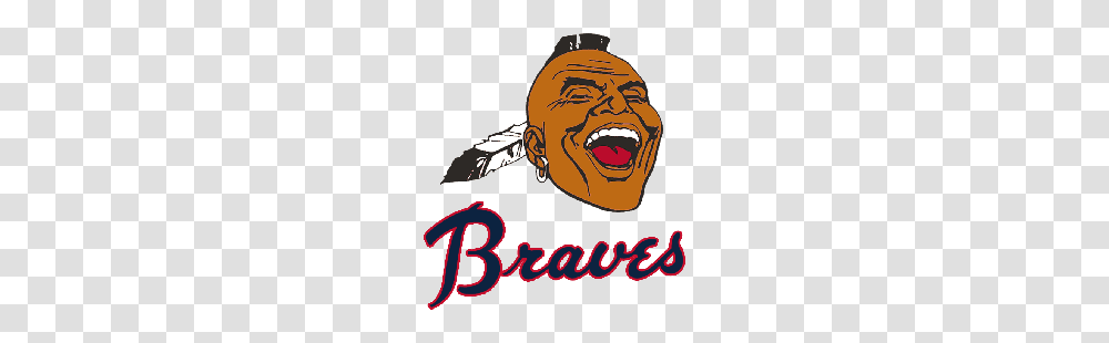 Atlanta Braves Primary Logo Sports Logo History, Face, Smile, Laughing, Head Transparent Png