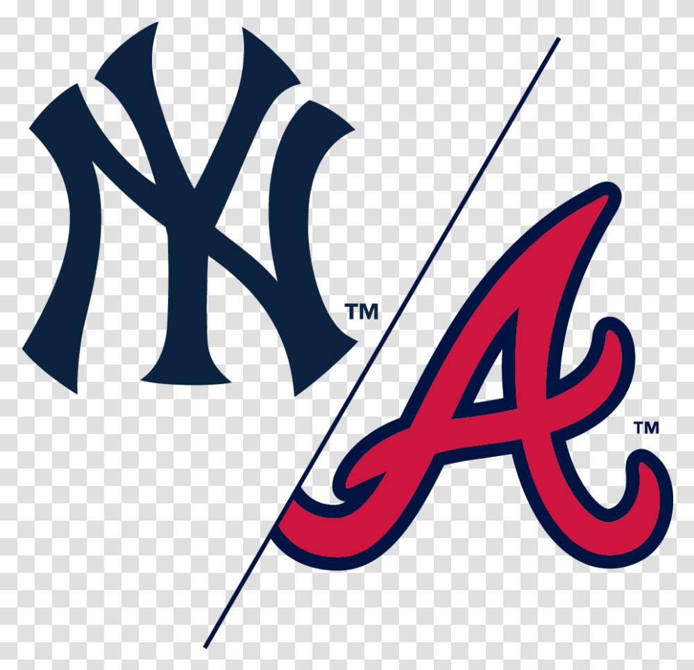 Atlanta Braves Vs New York Yankee Svg, Text, Alphabet, Symbol, Label