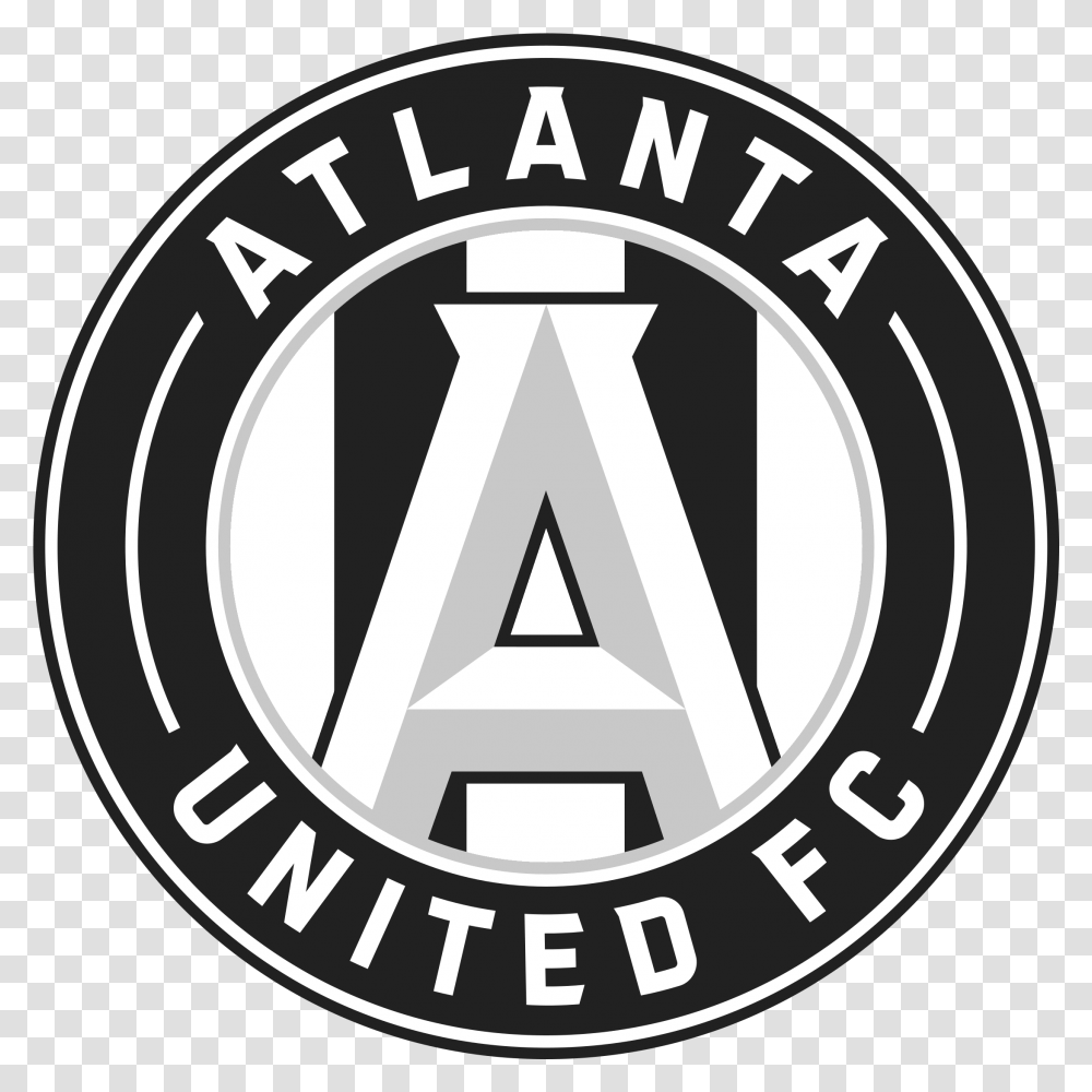 Atlanta Drawing Logo Atlanta United Logo Svg, Emblem, Badge, Sports Car Transparent Png