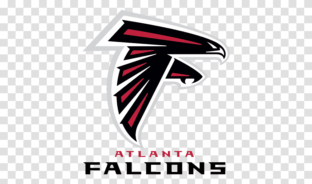 Atlanta Falcon Logo 5 Image Atlanta Falcons Logo, Symbol, Trademark, Text, Emblem Transparent Png