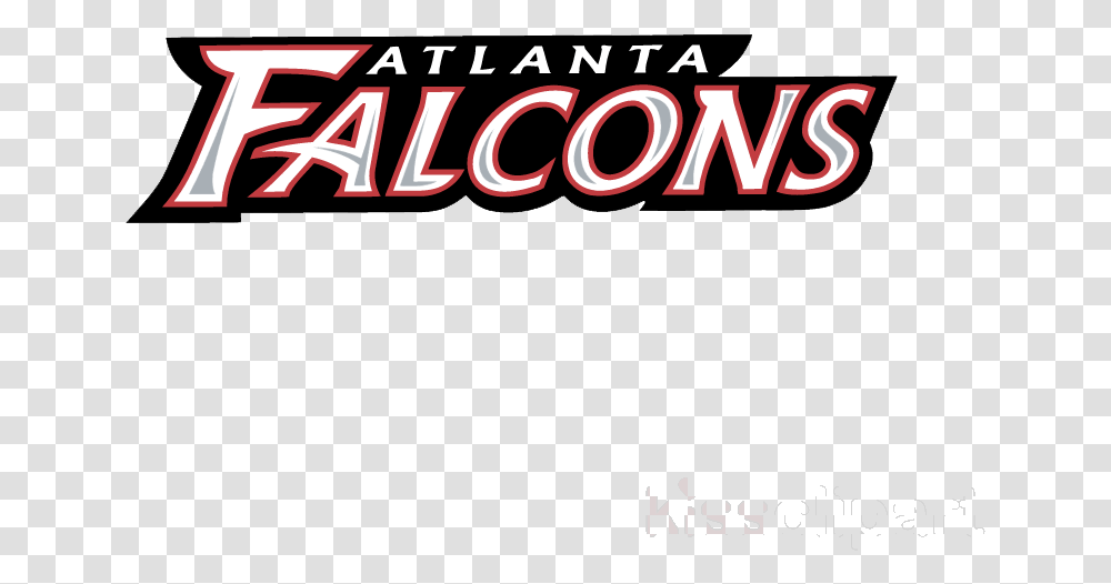 Atlanta Falcons Clipart Logo Nfl Atlanta Falcons, Word, Alphabet, Label Transparent Png
