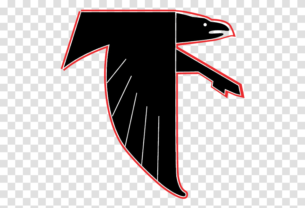 Atlanta Falcons Logo Nfl Clip Art Atlanta Falcons Throwback Logo, Bow, Sundial, Analog Clock Transparent Png