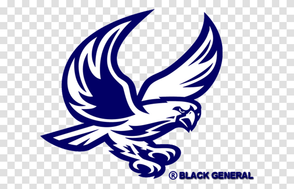 Atlanta Falcons Mascot Falcon Black And White Wing Lyman Moore Falcon, Emblem, Logo, Trademark Transparent Png