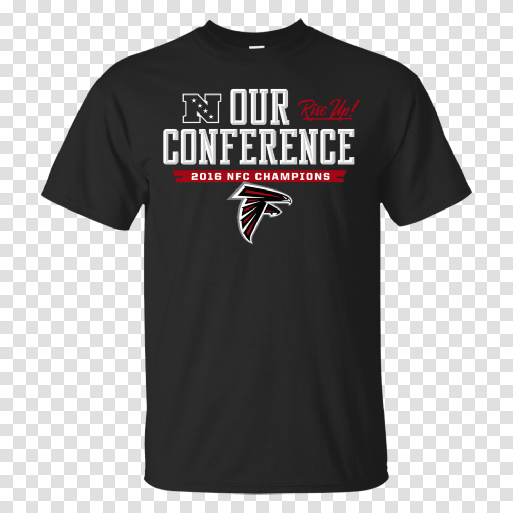 Atlanta Falcons Nike Black Nfc Conference Champions T Shirt, Apparel, T-Shirt, Person Transparent Png