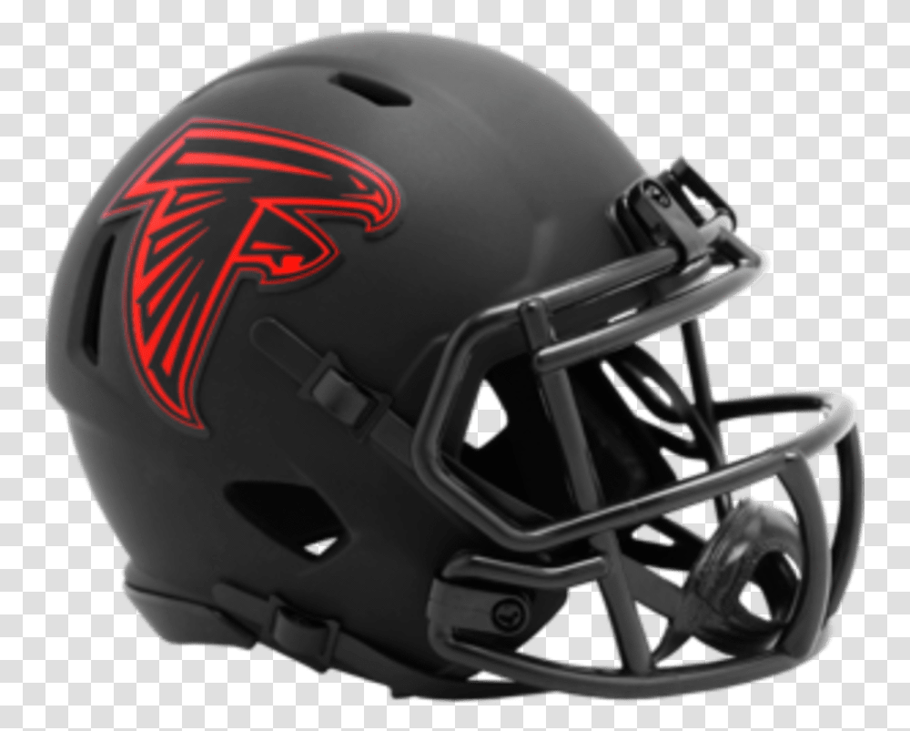 Atlanta Falcons Riddell Eclipse Speed Atlanta Falcons New Helmet, Clothing, Apparel, Team Sport, Sports Transparent Png