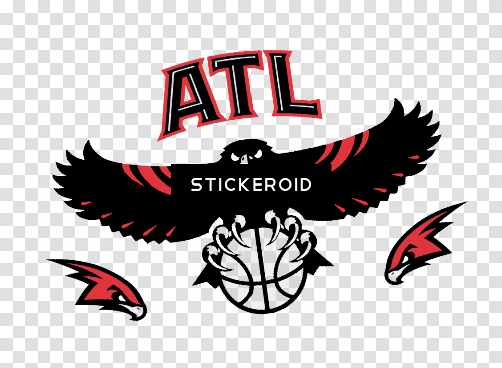 Atlanta Hawks Basketball Sports Atlanta Hawks Team Logos, Symbol, Emblem, Eagle, Bird Transparent Png