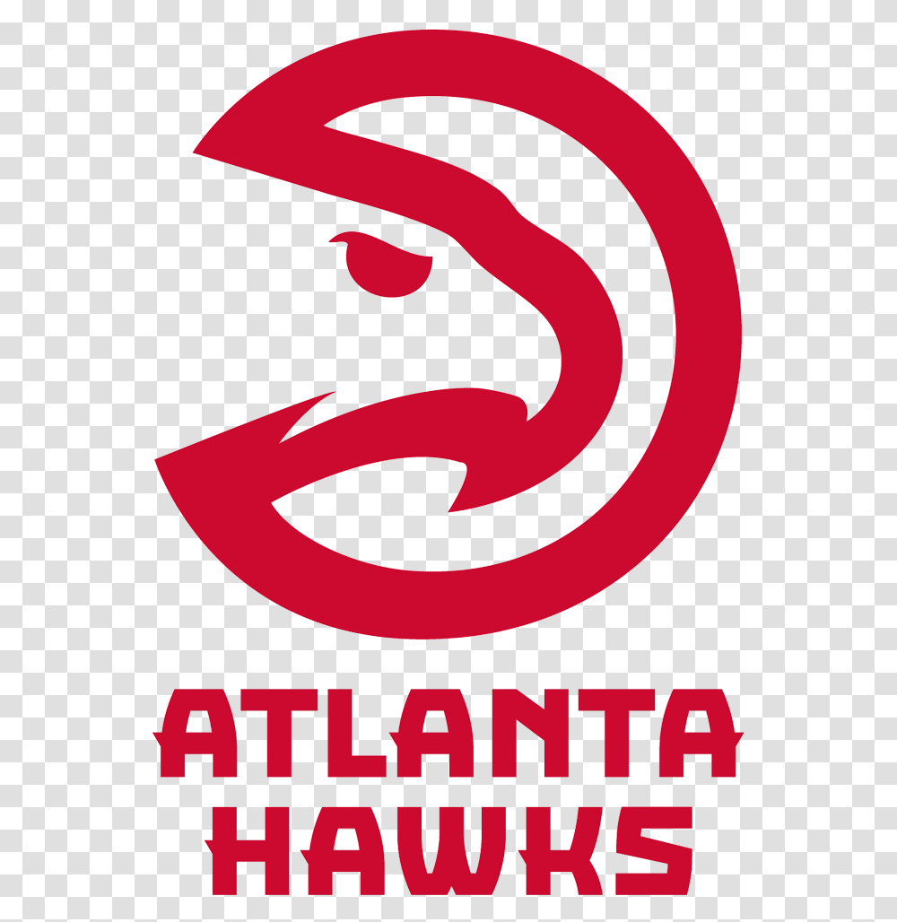 Atlanta Hawks Logo Logo Atlanta Hawks, Poster, Advertisement, Label Transparent Png