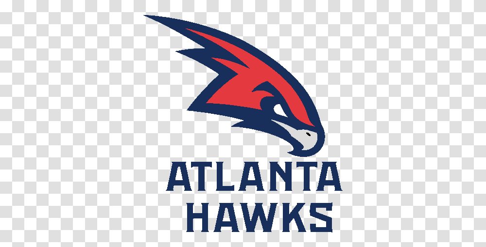 Atlanta Hawks Nba Logo Poster, Advertisement, Symbol, Trademark, Dragon Transparent Png