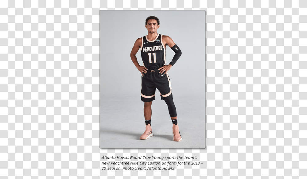 Atlanta Hawks New Peachtree Nike City Basketball Player, Person, Human, Clothing, Shorts Transparent Png
