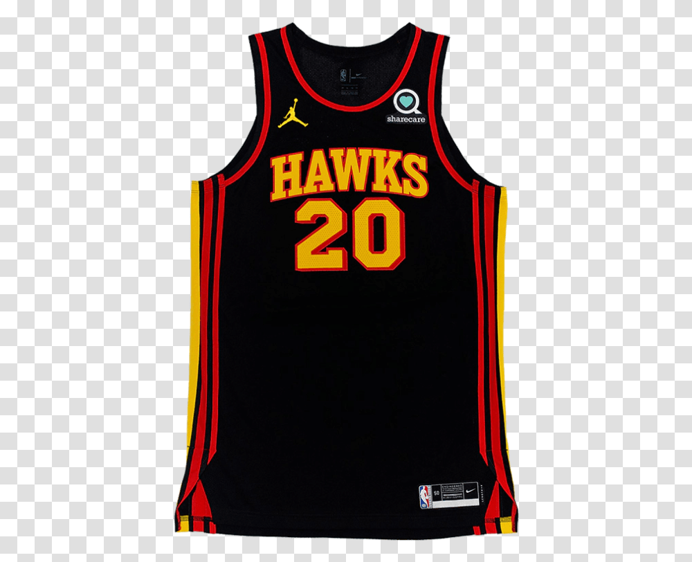 Atlanta Hawks Unveil New Uniforms Colors And Logos Atlanta Hawks New Jerseys, Clothing, Apparel, Shirt Transparent Png