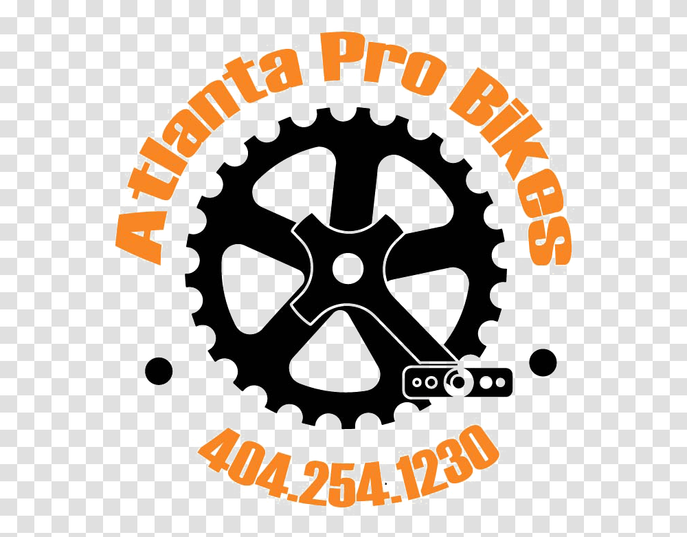 Atlanta Pro Bikes Koja Records, Machine, Gear, Wheel Transparent Png