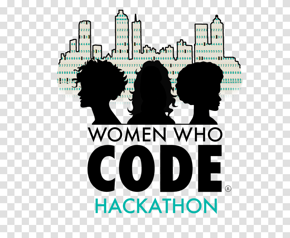 Atlanta Silhouette Women Who Code, Poster, Advertisement, Flyer, Paper Transparent Png