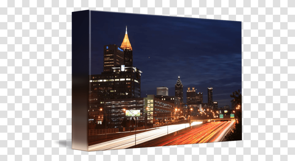 Atlanta Skyline 3 By Wjthomas Skyscraper, City, Urban, Building, High Rise Transparent Png