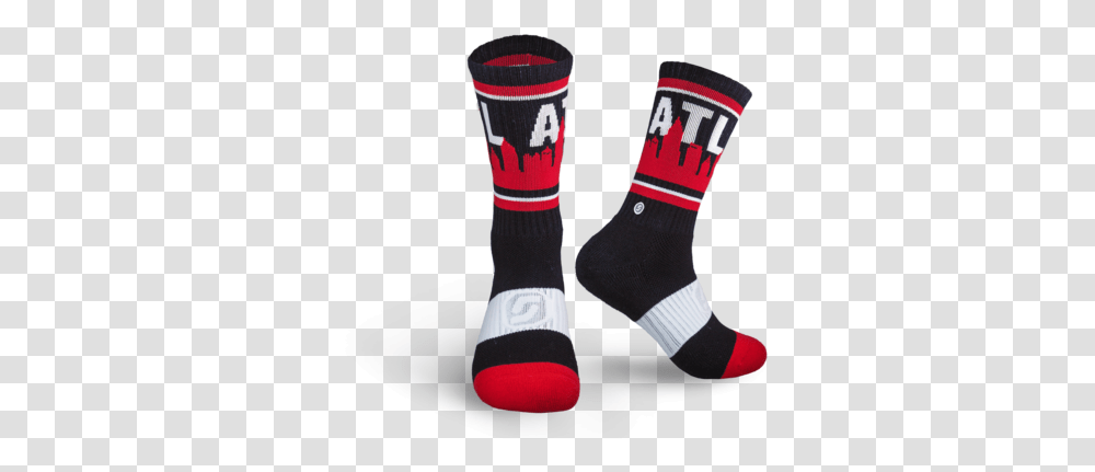 Atlanta Sock, Clothing, Apparel, Shoe, Footwear Transparent Png