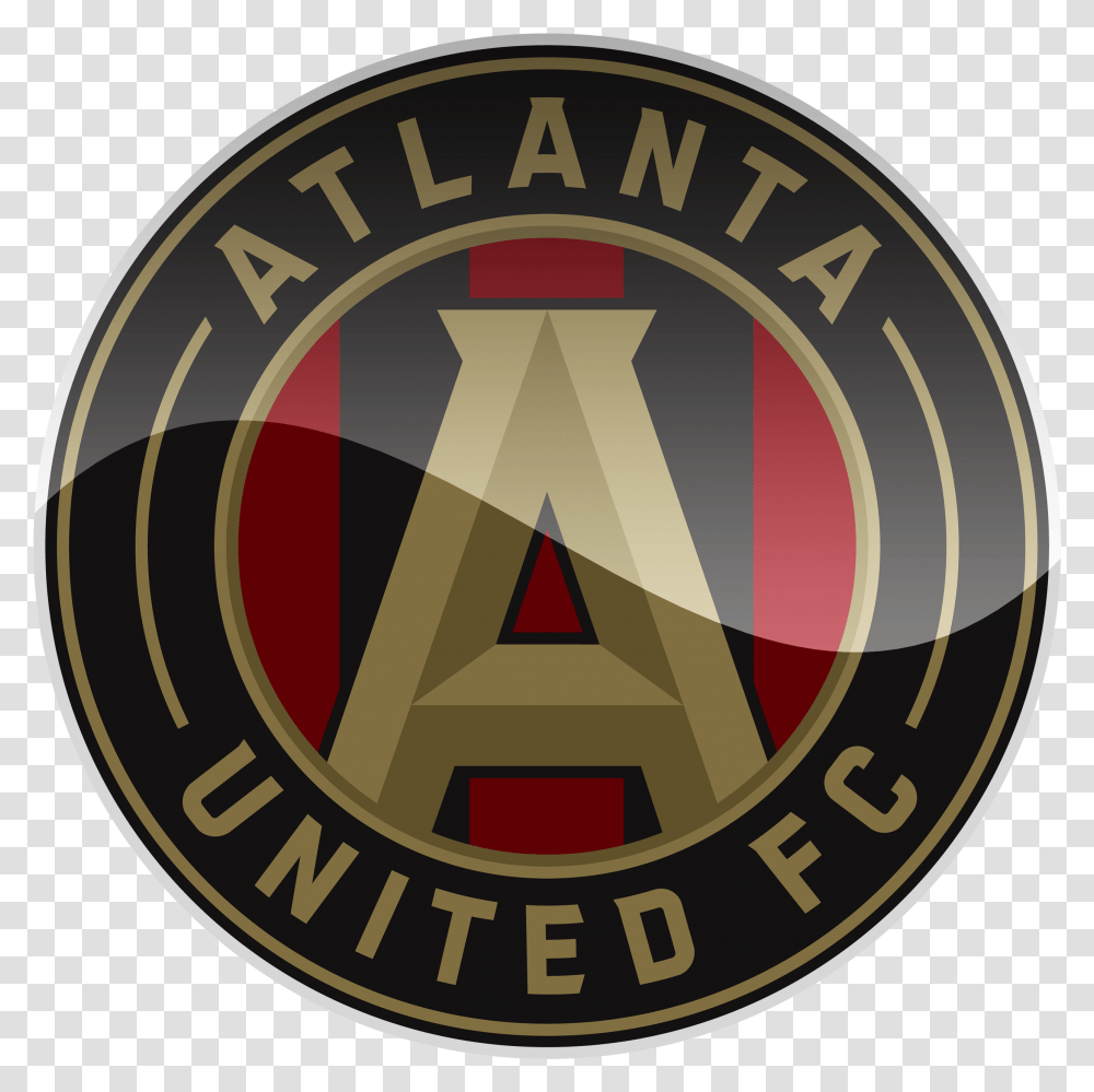 Atlanta United Fc Hd Logo Emblem, Symbol, Trademark, Badge Transparent Png