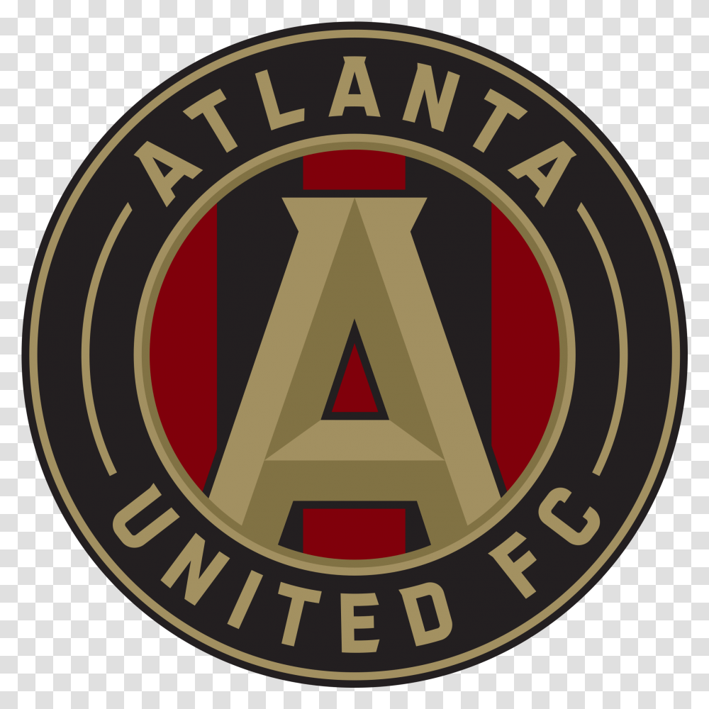 Atlanta United Fc Logo, Trademark, Badge, Emblem Transparent Png