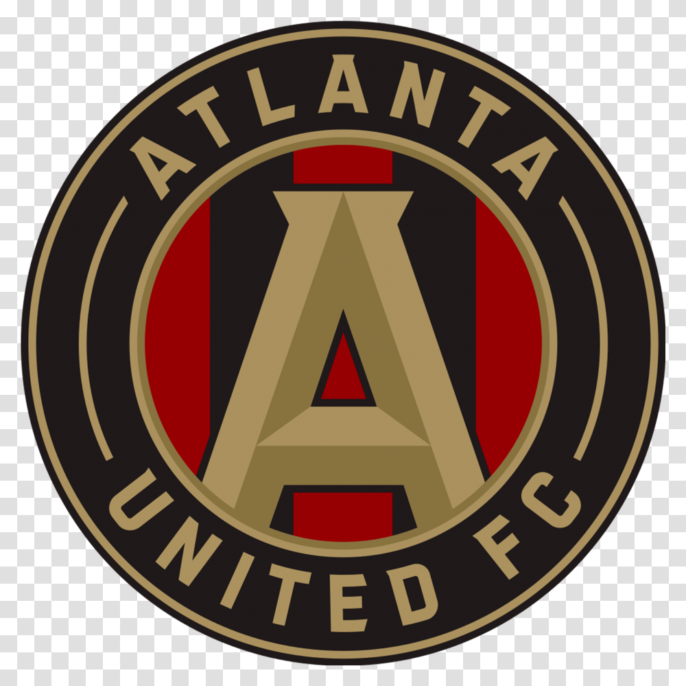 Atlanta United Fc Logos Atlanta United Logo, Symbol, Trademark, Badge, Emblem Transparent Png