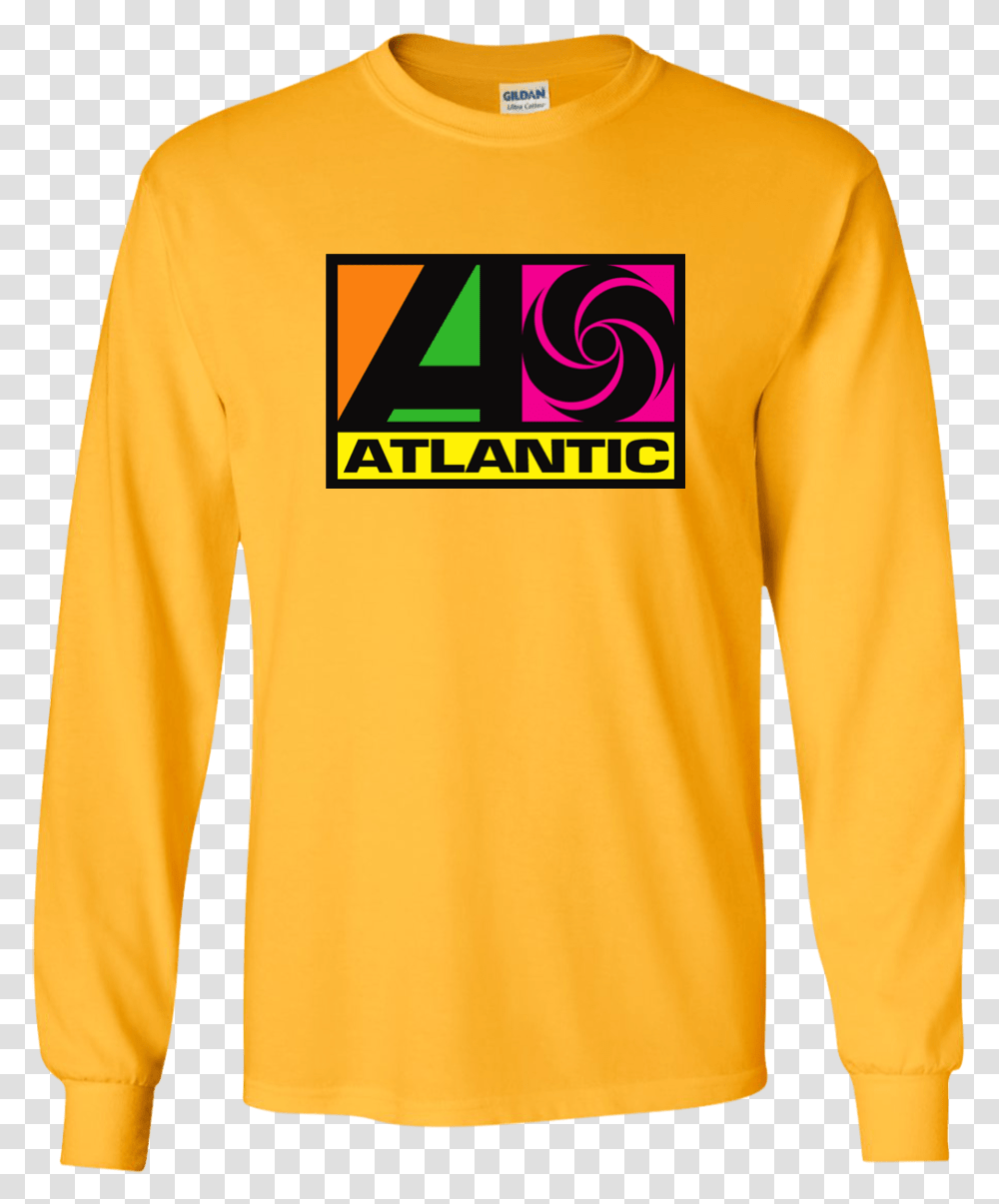 Atlantic Records Music Label Record Logo, Sleeve, Clothing, Apparel, Long Sleeve Transparent Png