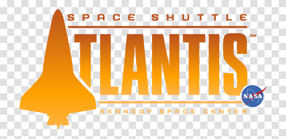 Atlantis Logo Space Shuttle Atlantis Logo, Word Transparent Png