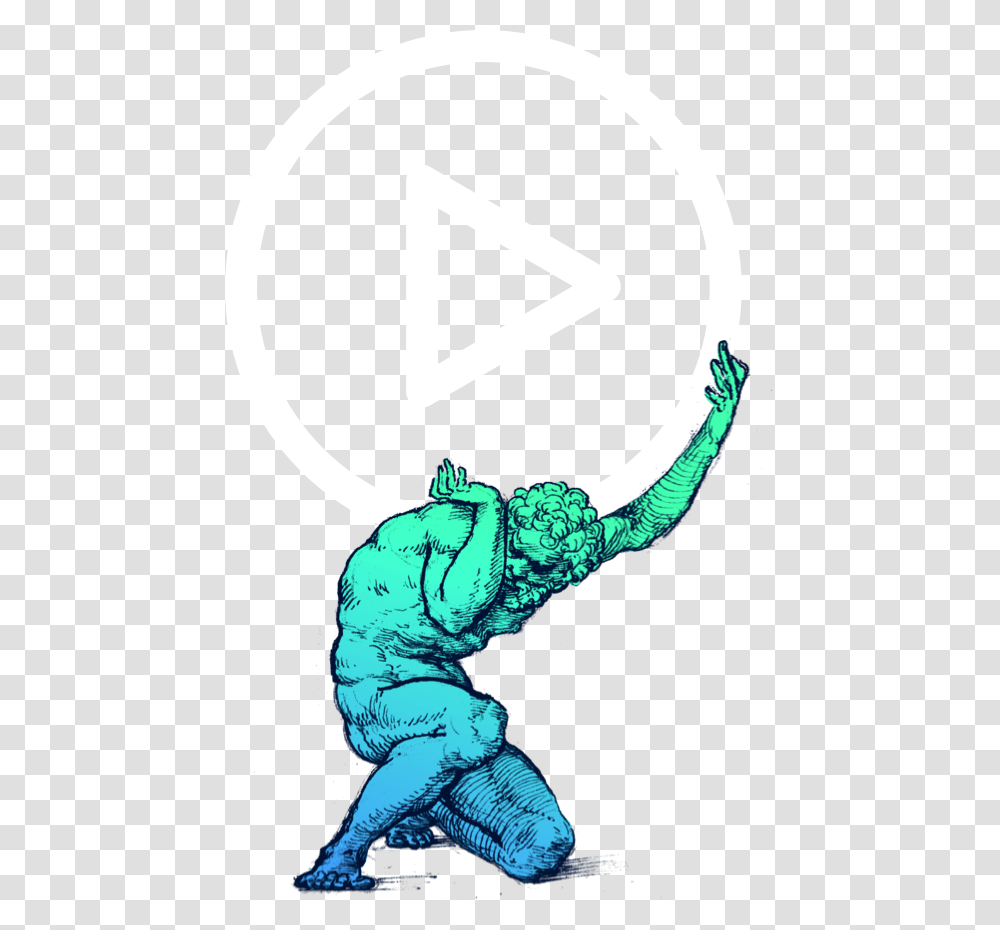 Atlas Holding The World, Hand, Person, Logo Transparent Png
