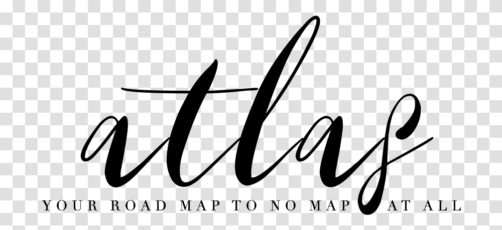 Atlas Logo Black Sans Compass Calligraphy, Gray, World Of Warcraft Transparent Png