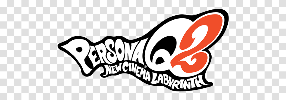 Atlus Official Website Homepage Persona Q2 Logo, Label, Text, Sticker, Word Transparent Png