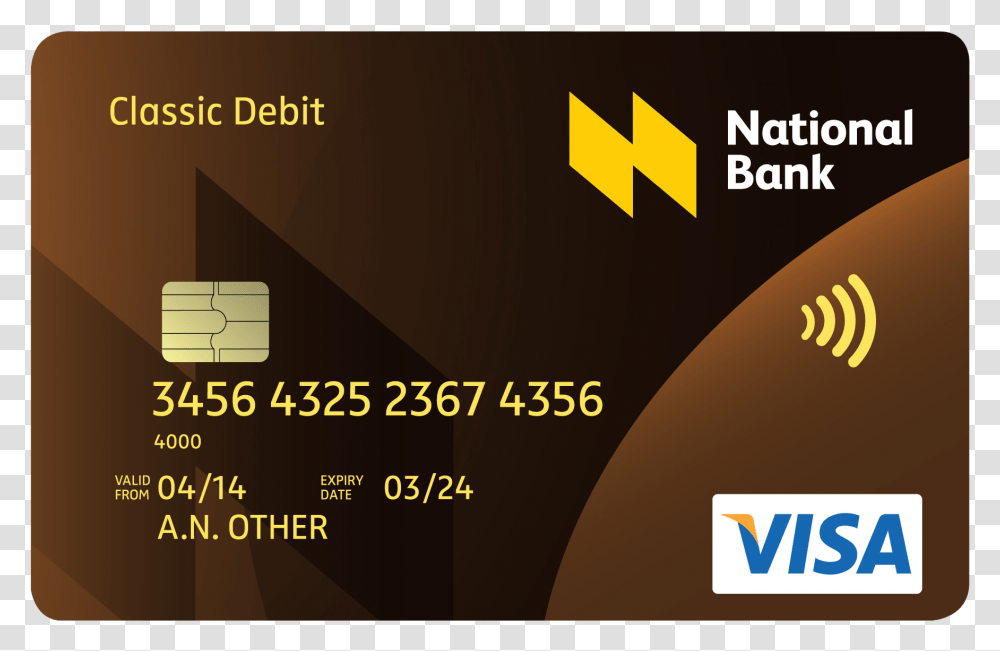 Atm Card Clipart National Bank Visa Card, Credit Card Transparent Png