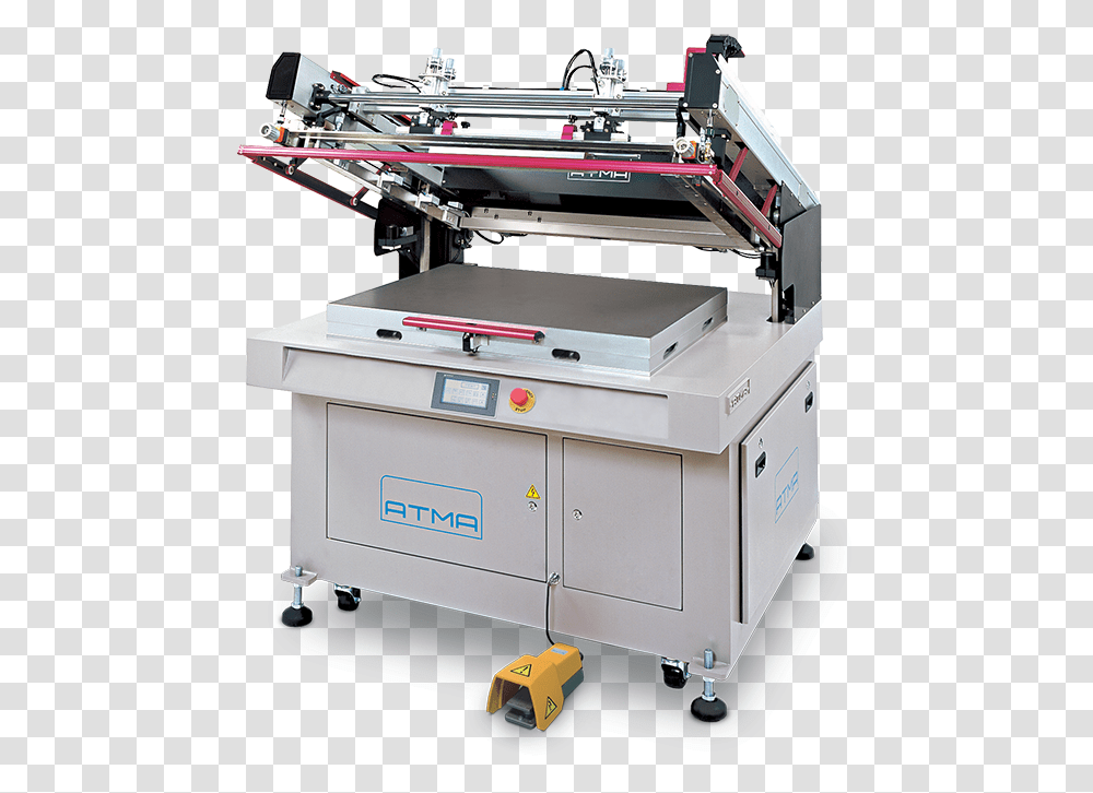 Atma 57 Screen Printing Machine, Printer, Lathe, Desk, Table Transparent Png