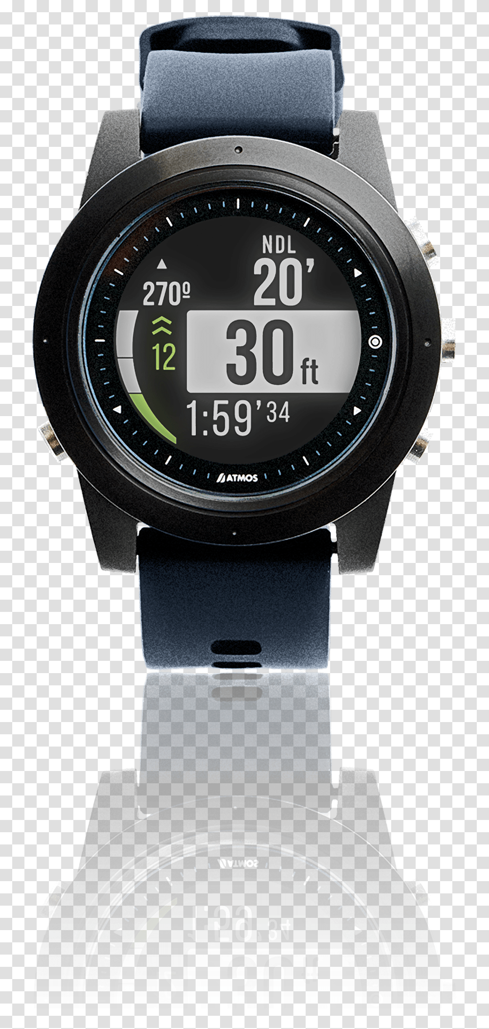 Atmos Diving Watch Atmos Mission One Dive Computer, Wristwatch, Digital Watch Transparent Png