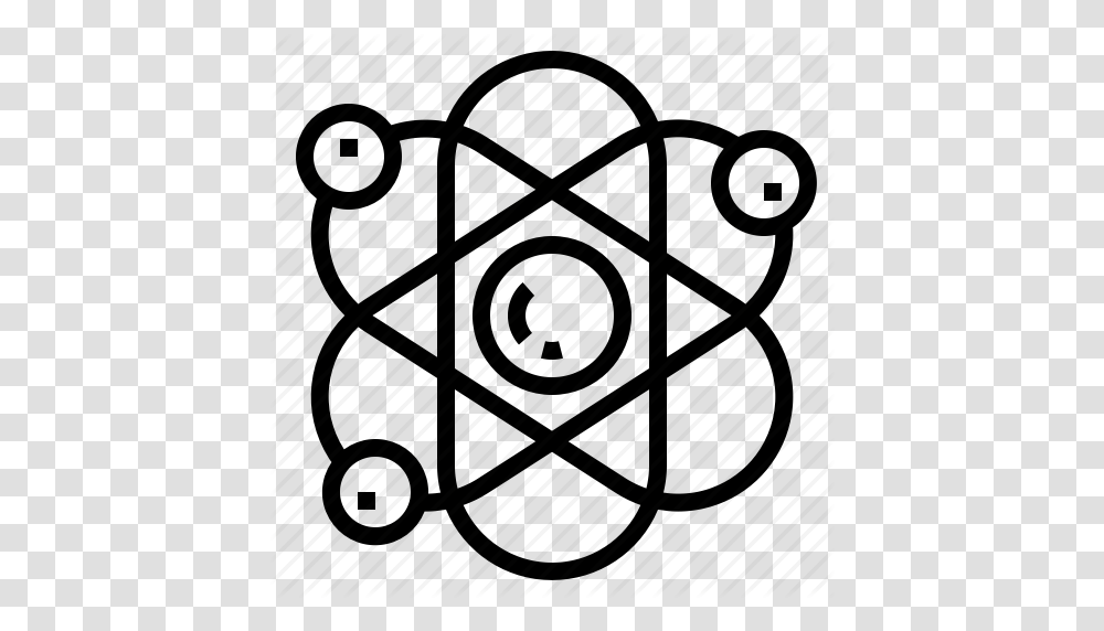 Atom Chemistry Physics Science Icon, Plant, Doodle, Drawing Transparent Png