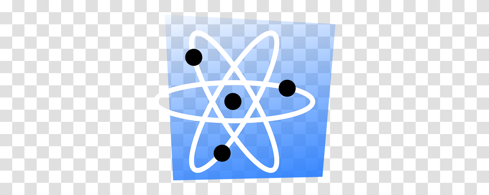 Atom Nucleus Technology, Star Symbol, Logo Transparent Png