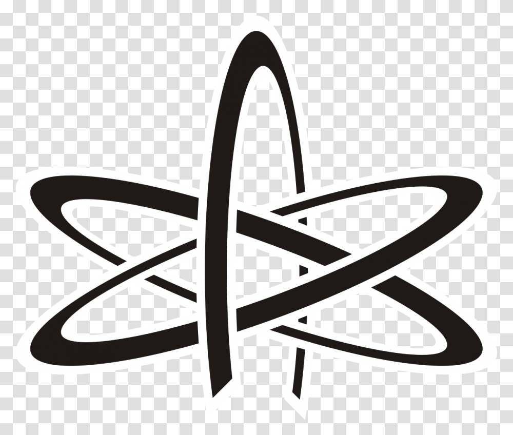 Atom Of Atheism Zanaq Atheist Atom, Logo, Trademark, Emblem Transparent Png